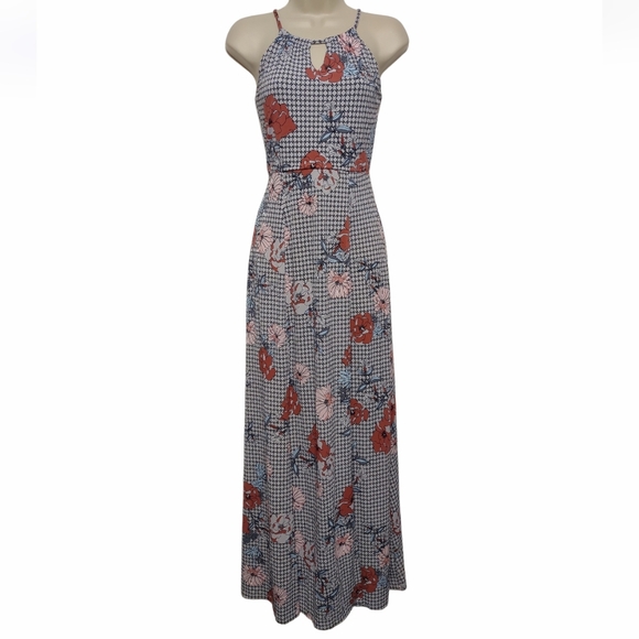 Candie's Dresses & Skirts - Candies Flowy Floral Halter Maxi Dress - Perfect for Summer Fun Size XS